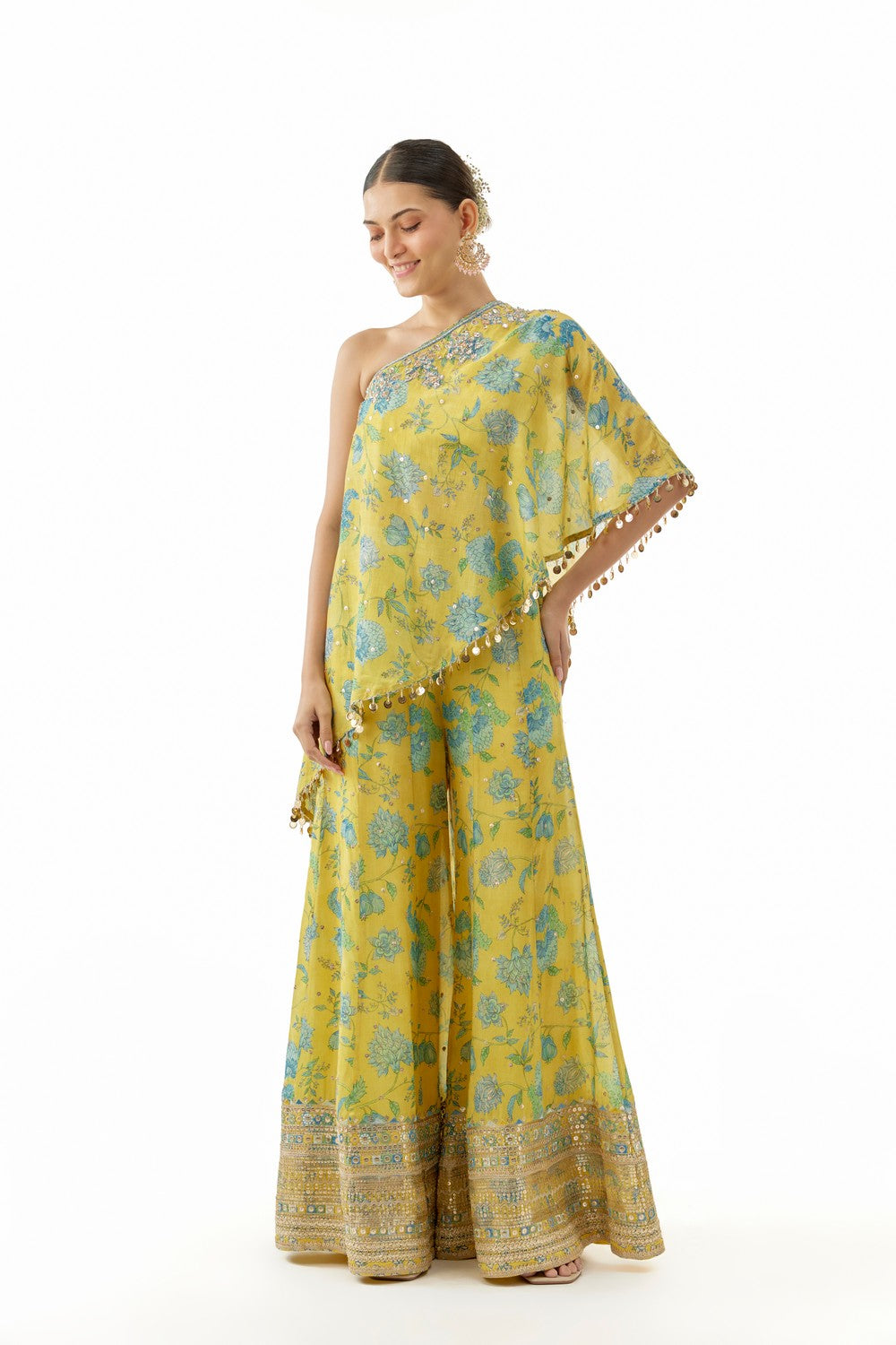 Vanshita One-Shoulder Set