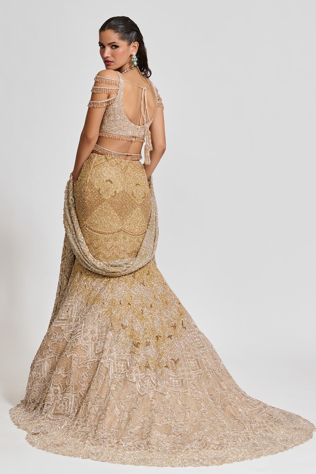 SURABHI CHOPRA BRIDAL FISHCUT