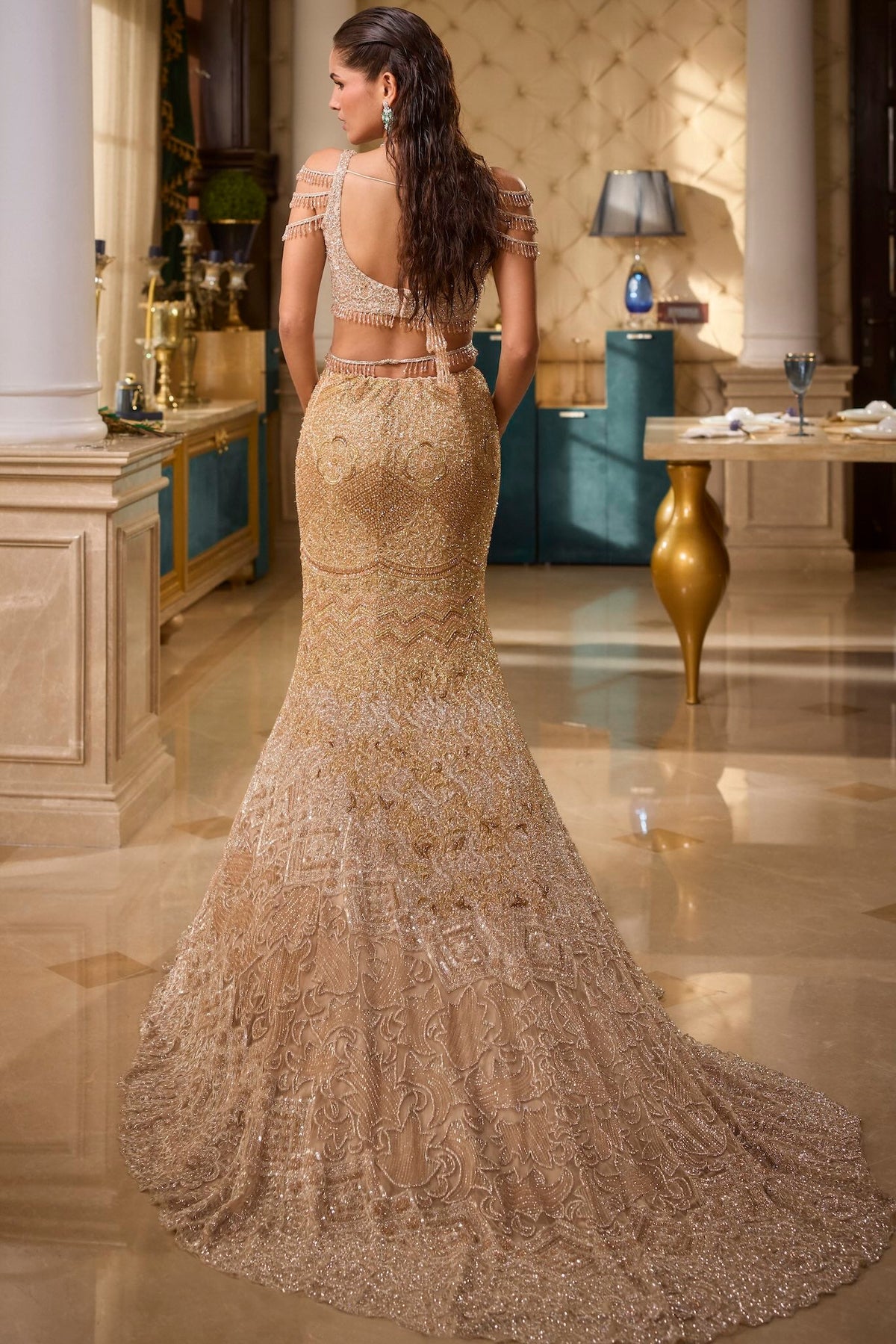 SURABHI CHOPRA BRIDAL FISHCUT