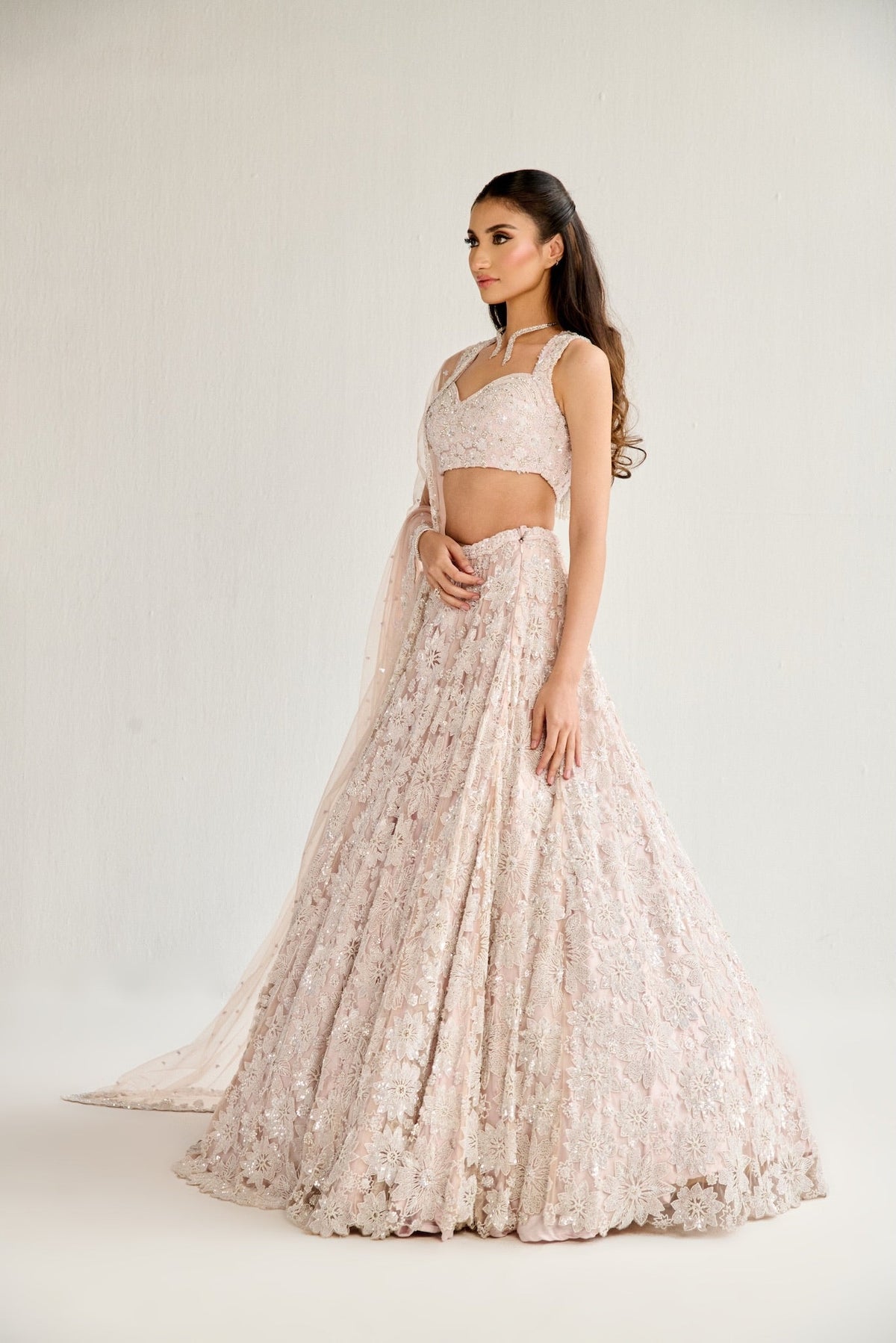 BLUSH PINK LEHENGA