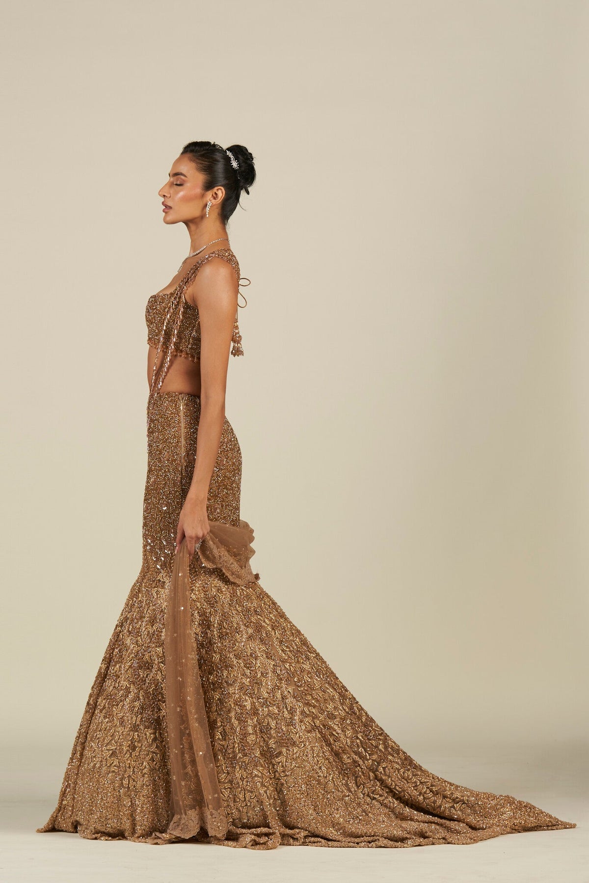 BROWN GOLD OMBRE FISCHUT