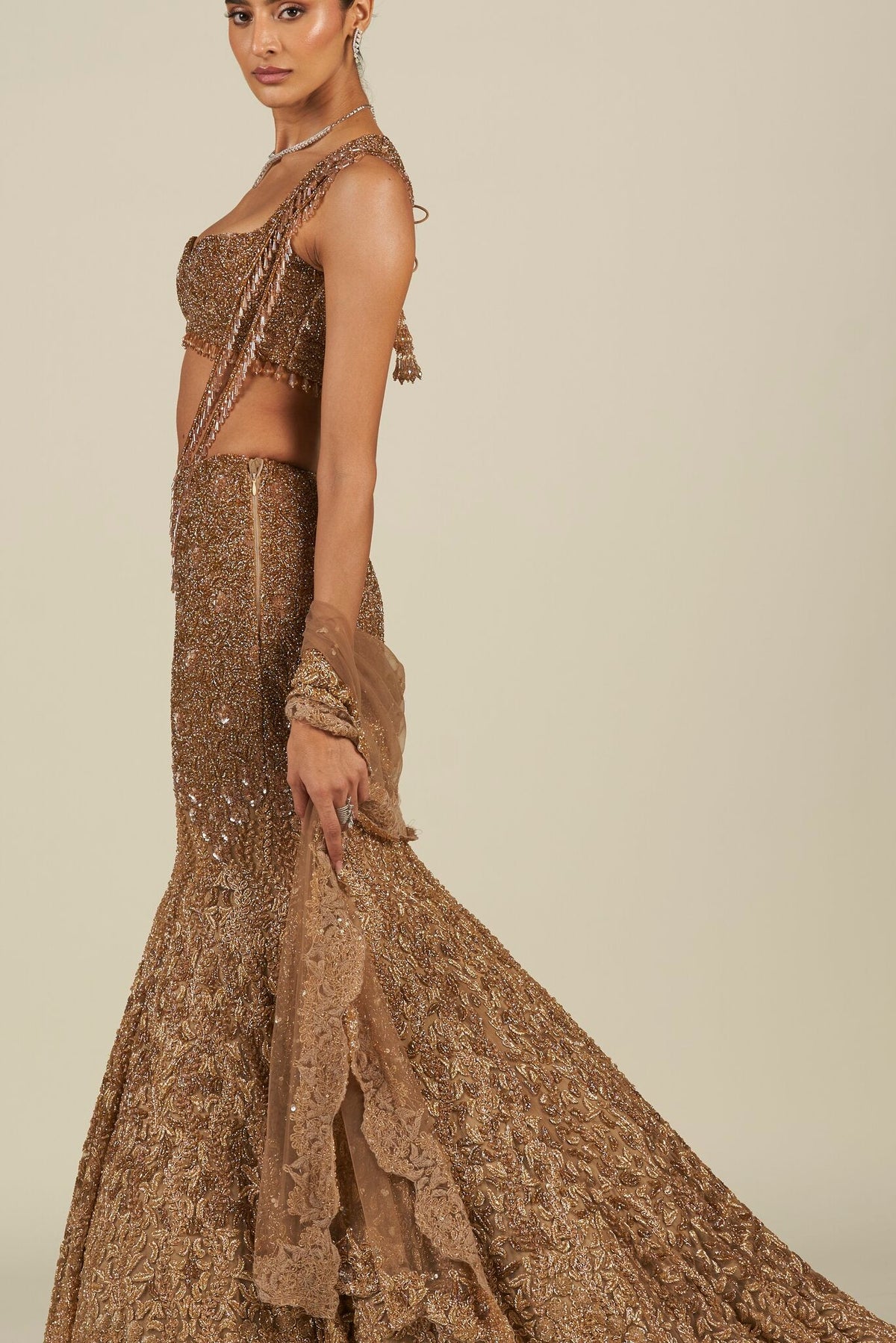 BROWN GOLD OMBRE FISCHUT