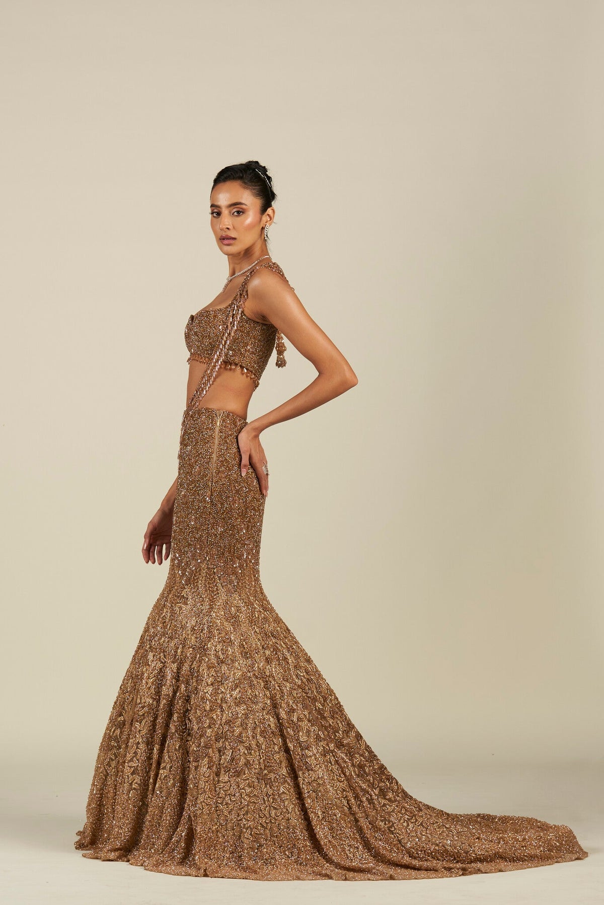 BROWN GOLD OMBRE FISCHUT