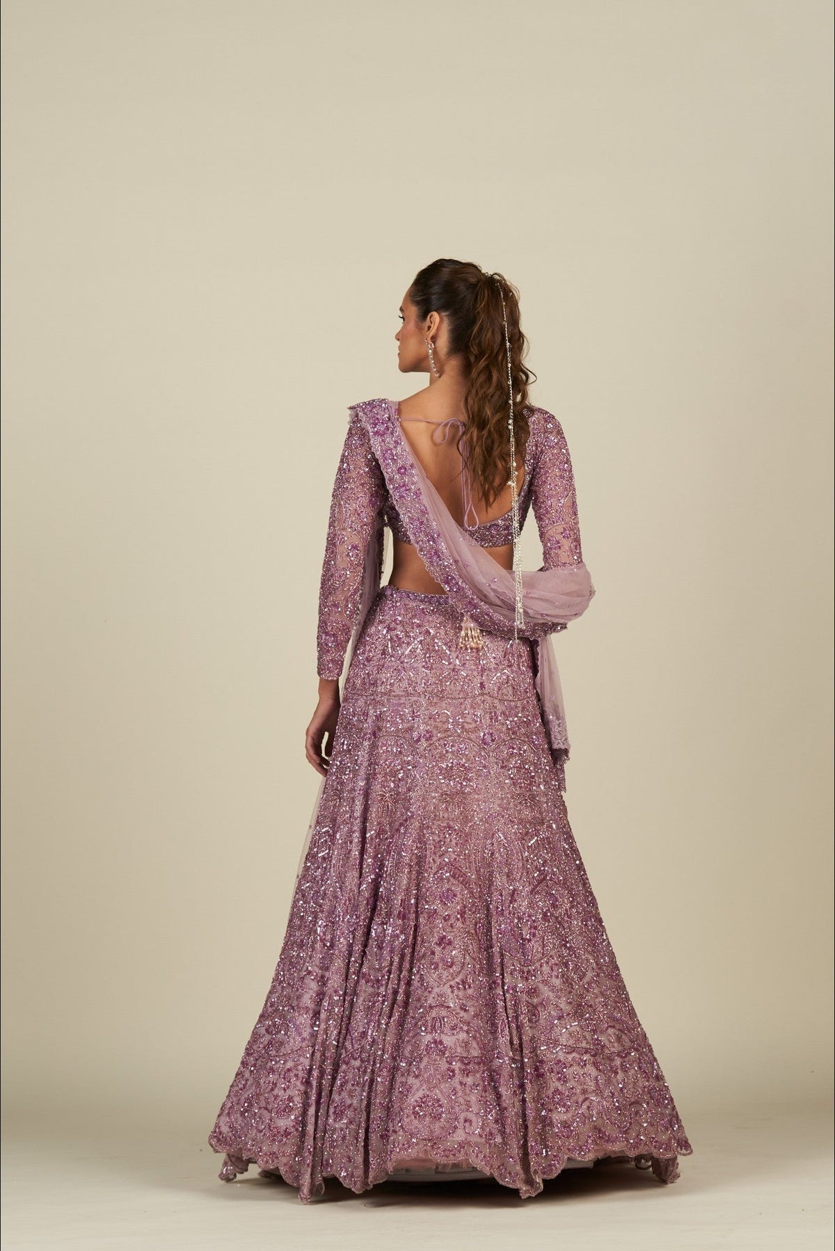 LAVENDER LEHENGA